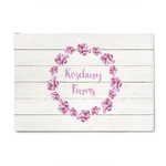 Farm House 4' x 6' Indoor Area Rug (Personalized)