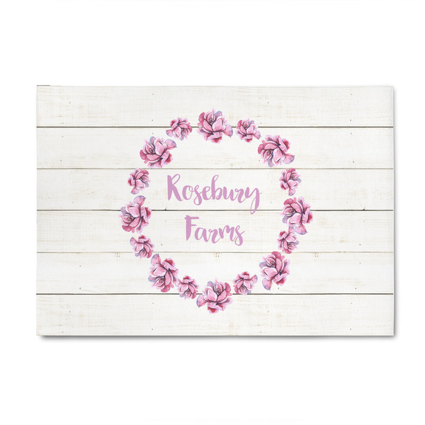 Custom Farm House 4' x 6' Indoor Area Rug (Personalized)