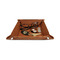 Farm House 6" x 6" Leatherette Snap Up Tray - STYLED