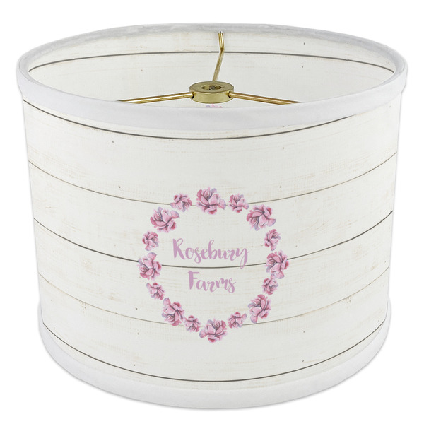 Farm House 8" Drum Lampshade - ANGLE Poly-Film