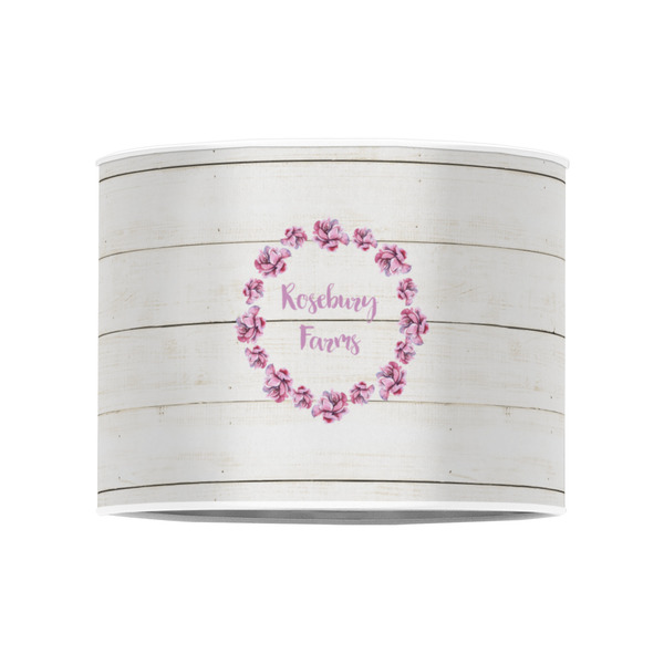 Farm House 8" Drum Lampshade - FRONT (Poly Film)