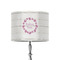 Farm House 8" Drum Lampshade - ON STAND (Fabric)