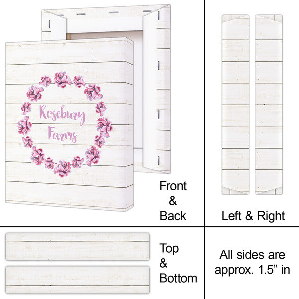 Farm House 8x10 - Canvas Print - Approval