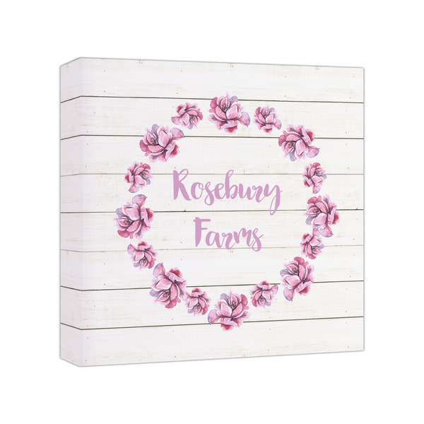 Custom Farm House Canvas Print - 8x8 (Personalized)