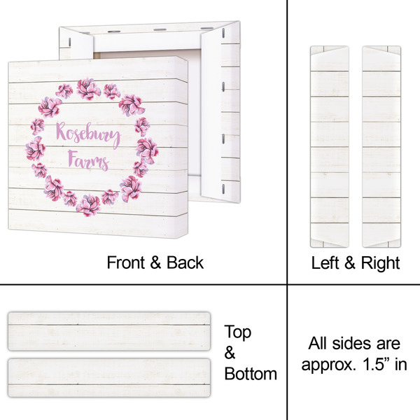 Farm House 8x8 - Canvas Print - Approval