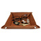 Farm House 9" x 9" Leatherette Snap Up Tray - STYLED