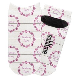 Farm House Adult Ankle Socks (Personalized)