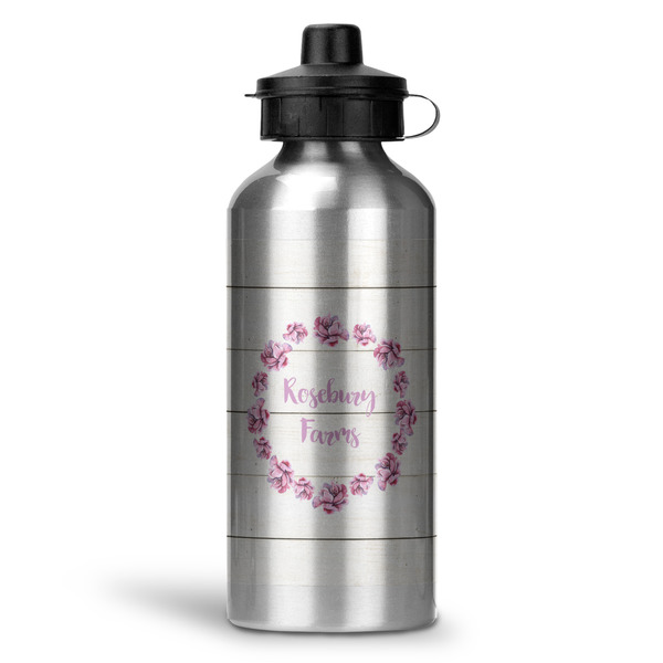 Custom Farm House Water Bottle - Aluminum - 20 oz (Personalized)