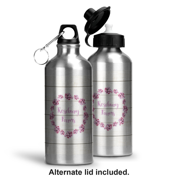 Farm House Aluminum Water Bottle - Alternate lid options