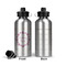 Farm House Aluminum Water Bottle - Front and Back