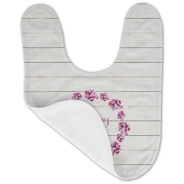 Farm House Baby Bib - AFT folded
