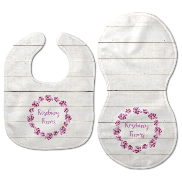 Farm House Baby Bib & Burp Set - Approval (new bib & burp)