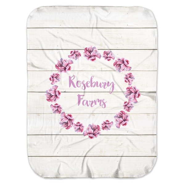 Custom Farm House Baby Swaddling Blanket (Personalized)