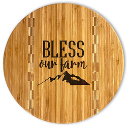 Farm House Bamboo Cutting Board (Personalized)