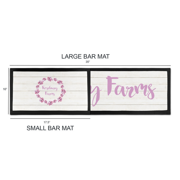 Farm House Bar Mats - Sizing Chart