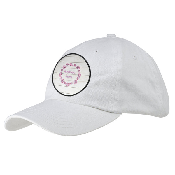Custom Farm House Baseball Cap - White (Personalized)