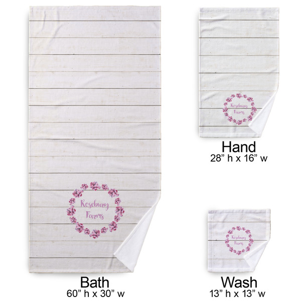 Farm House Bath Towel Sets - 3-piece - Approval