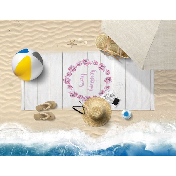 Farm House Beach Towel Lifestyle