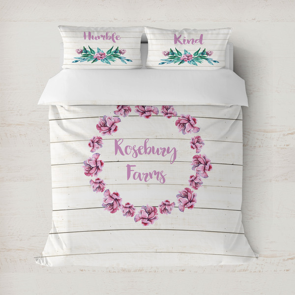 Custom Farm House Duvet Cover (Personalized)