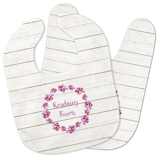 Custom Farm House Baby Bib w/ Name or Text