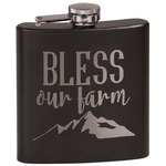 Farm House Black Flask Set