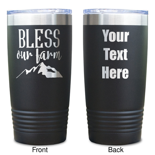 Farm House Black Polar Camel Tumbler - 20oz - Double Sided  - Approval