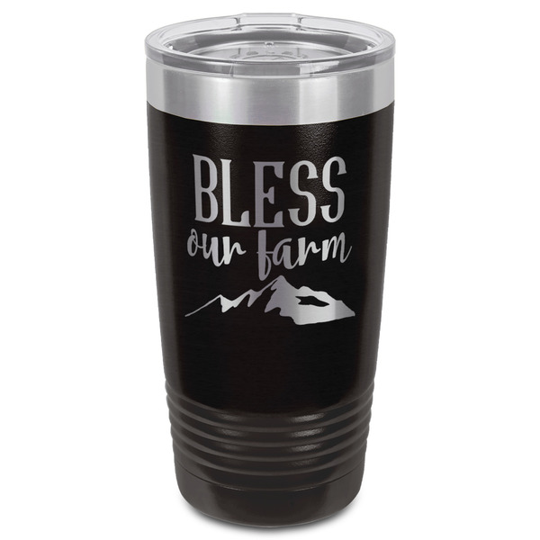Farm House Black Polar Camel Tumbler - 20oz - Front