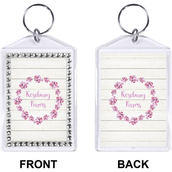 Farm House Bling Keychain (Front + Back)