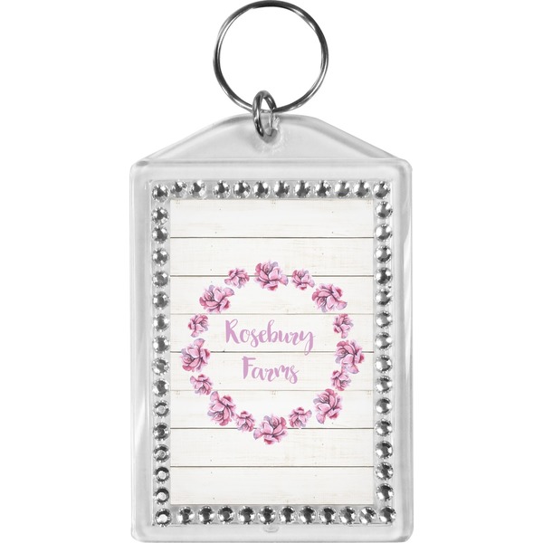 Custom Farm House Bling Keychain (Personalized)