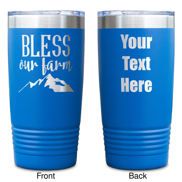 Farm House Blue Polar Camel Tumbler - 20oz - Double Sided - Approval