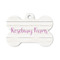 Farm House Bone Shaped Dog ID Tag - Small (Personalized)