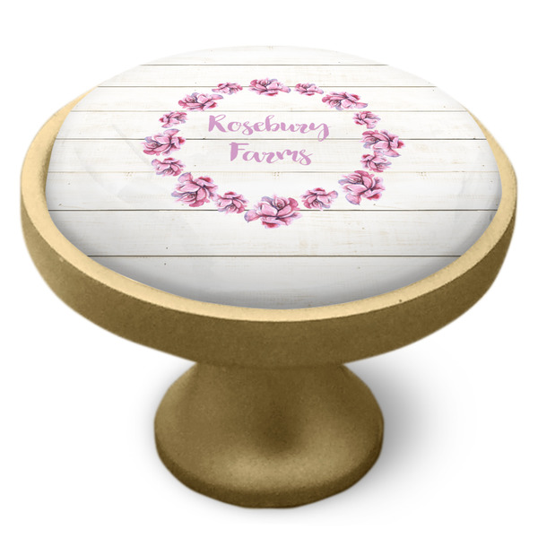 Farm House Cabinet Knob - Gold - Side