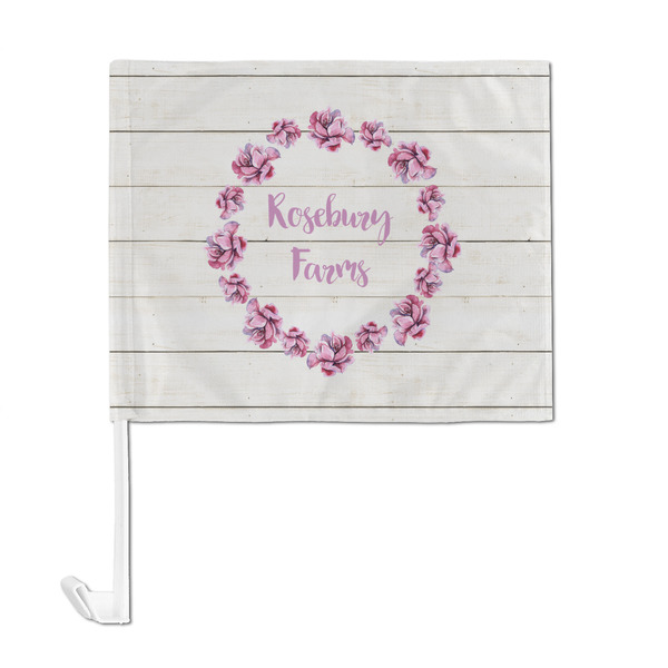 Farm House Car Flag - Large - FRONT