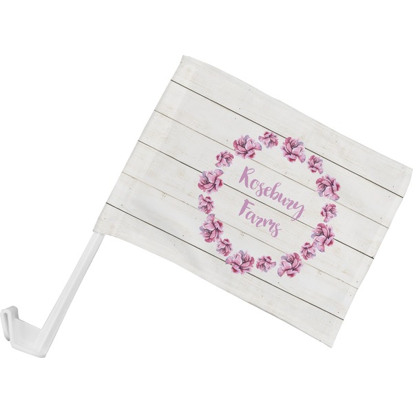 Custom Farm House Car Flag - Small w/ Name or Text