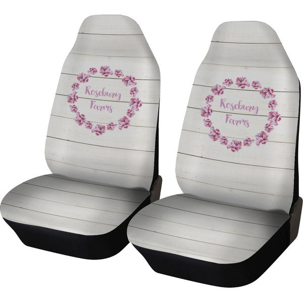 Custom Farm House Car Seat Covers (Set of Two) (Personalized)