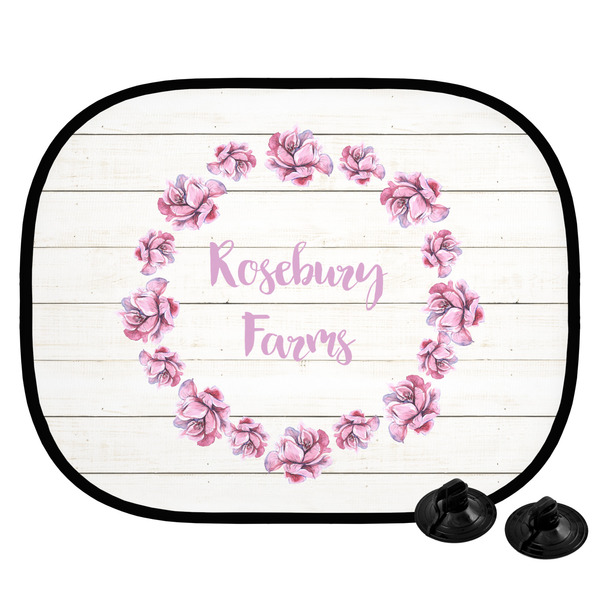 Custom Farm House Car Side Window Sun Shade (Personalized)