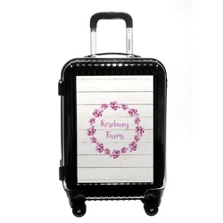 Farm House Carry On Hard Shell Suitcase (Personalized)
