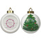 Farm House Ceramic Christmas Ornament - X-Mas Tree (APPROVAL)