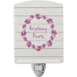 Farm House Ceramic Night Light (Personalized)