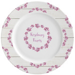 Farm House Ceramic Dinner Plates (Set of 4) (Personalized)