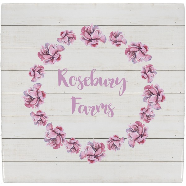 Custom Farm House Ceramic Tile Hot Pad (Personalized)