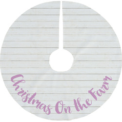 Farm House Tree Skirt (Personalized)