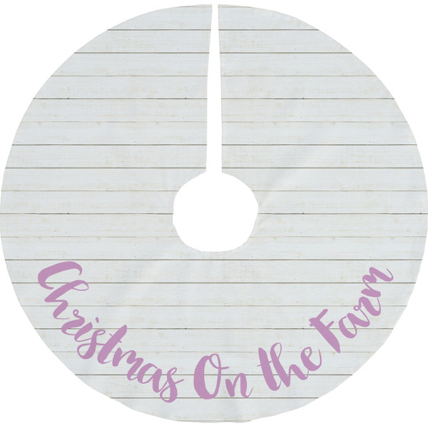 Custom Farm House Tree Skirt (Personalized)