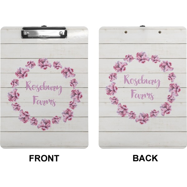 Farm House Clipboard (Letter) (Front + Back)