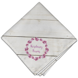 Farm House Cloth Dinner Napkin - Single w/ Name or Text