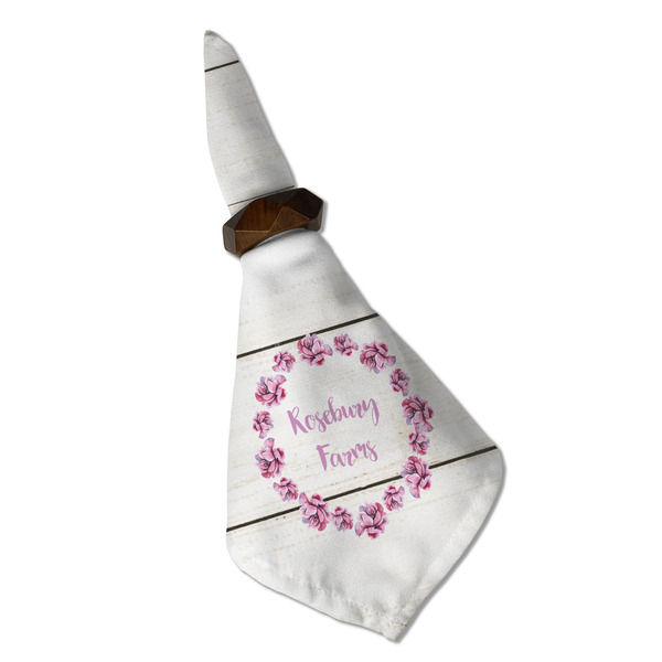 Farm House Cloth Napkins - Personalized Dinner (Folded in Ring) (MAIN)