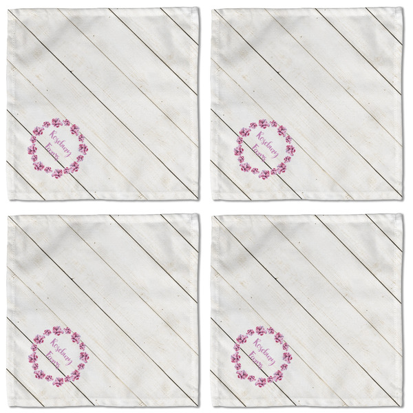 Farm House Cloth Napkins - Personalized Lunch (APPROVAL) Set of 4