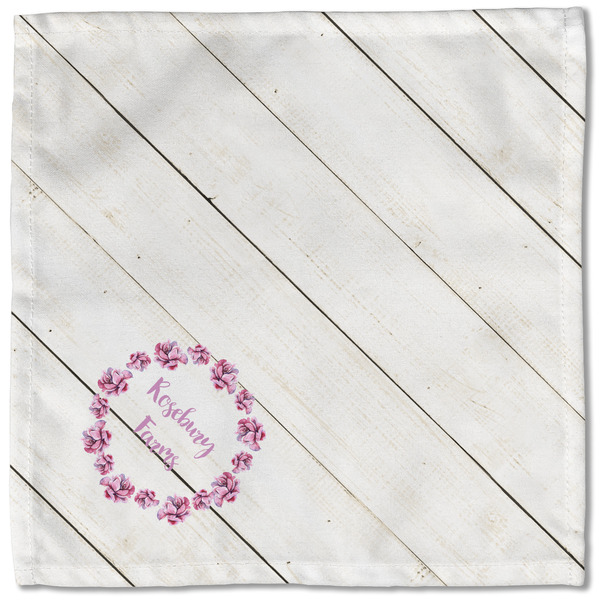 Farm House Cloth Napkins - Personalized Lunch (Single Full Open)