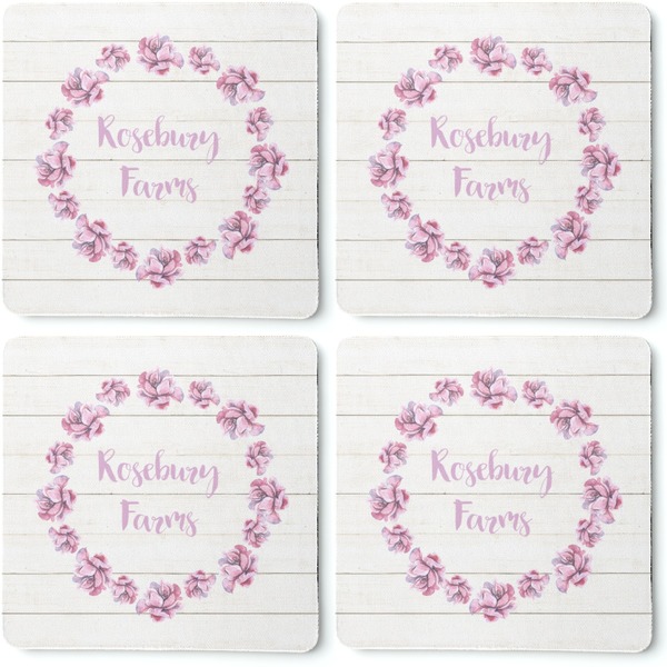 Farm House Coaster Rubber Back - Apvl
