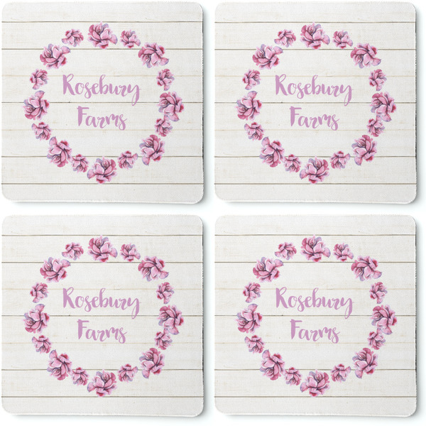 Farm House Coaster Rubber Back - Apvl